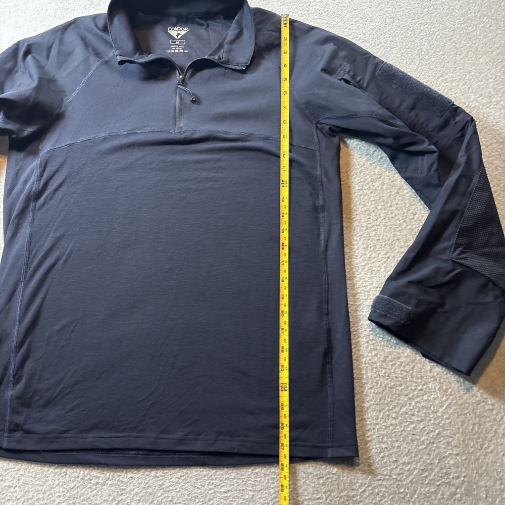 Condor Tactical Navy Blue Quarter Zip Men's Sz M Military Combat Jacket - Picture 7 of 11